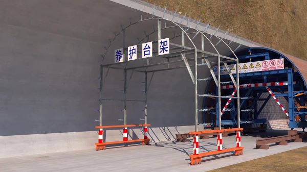 溪湖区隧道施工动画制作公司 - 隧道施工工艺和施工方法 - 隧道施工汇报动画视频 - bim 工程施工动画